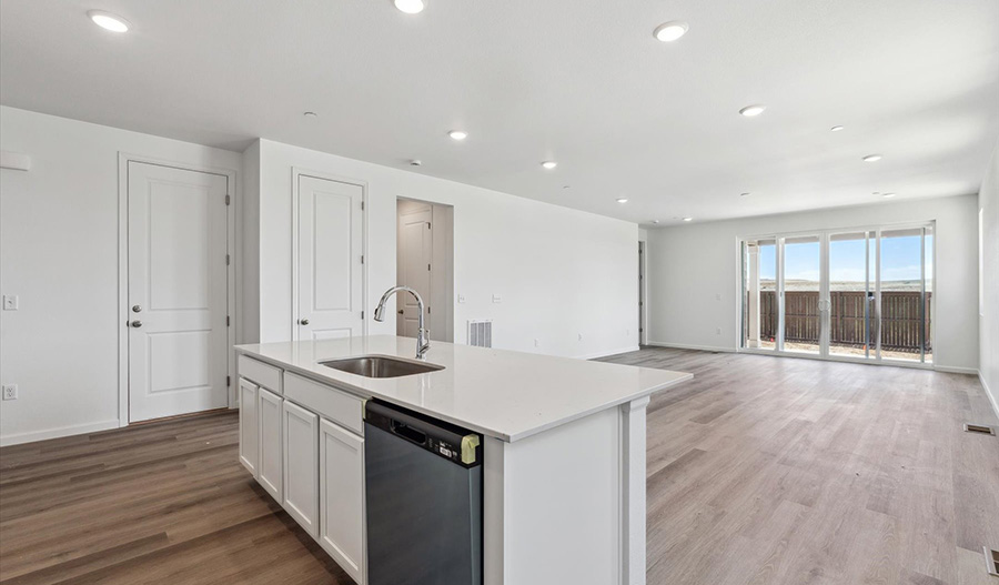 Kitchen of the Alexandrite floor plan