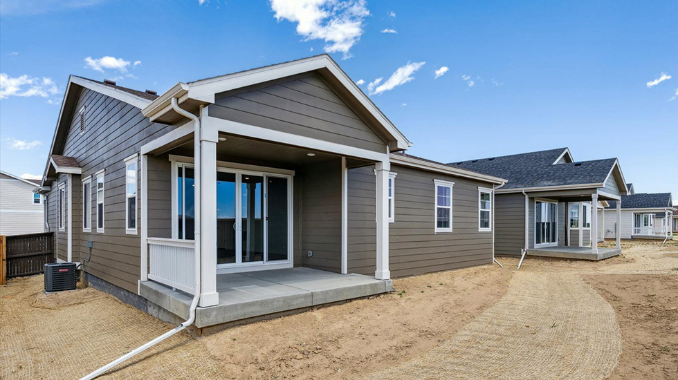 Rear Exterior of the Alexandrite floor plan
