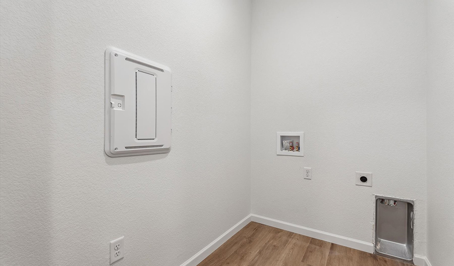 Laundry Room of the Peridot floor plan