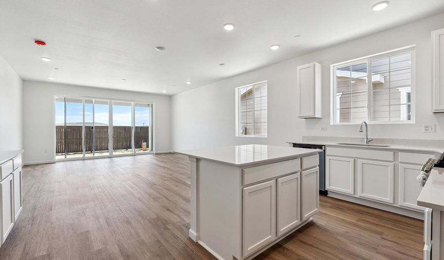 Kitchen of the Peridot floor plan