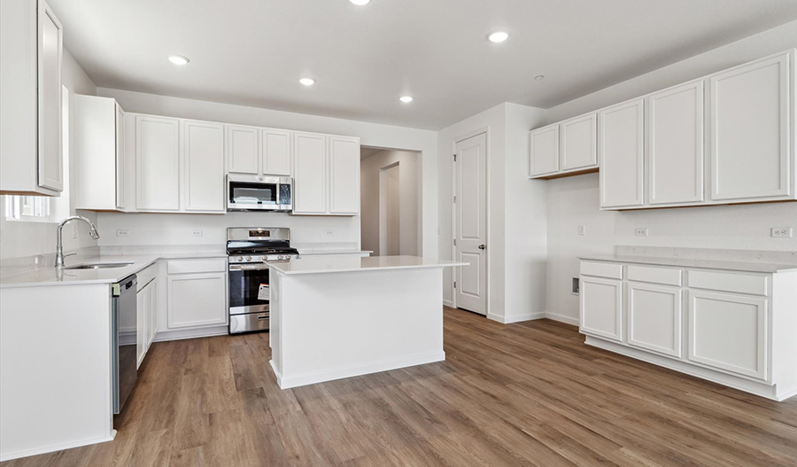 Kitchen of the Peridot floor plan