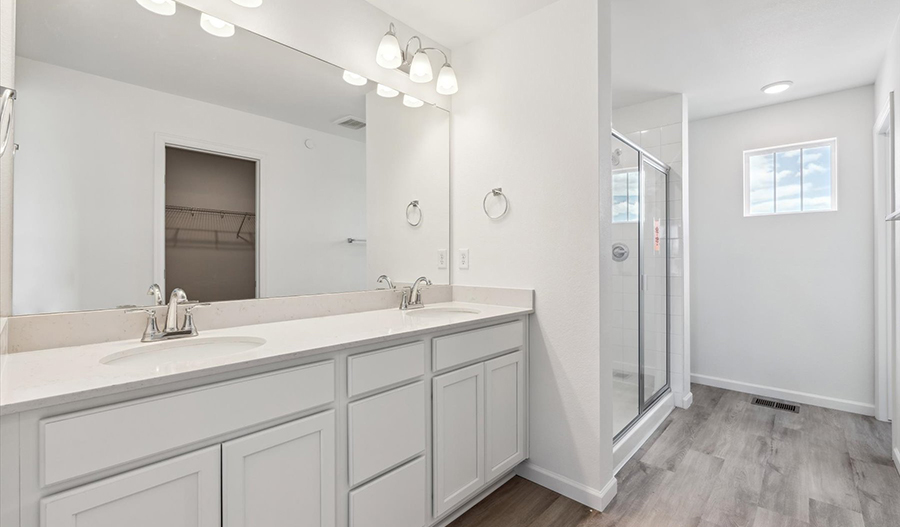 Bathroom of the Citrine floor plan
