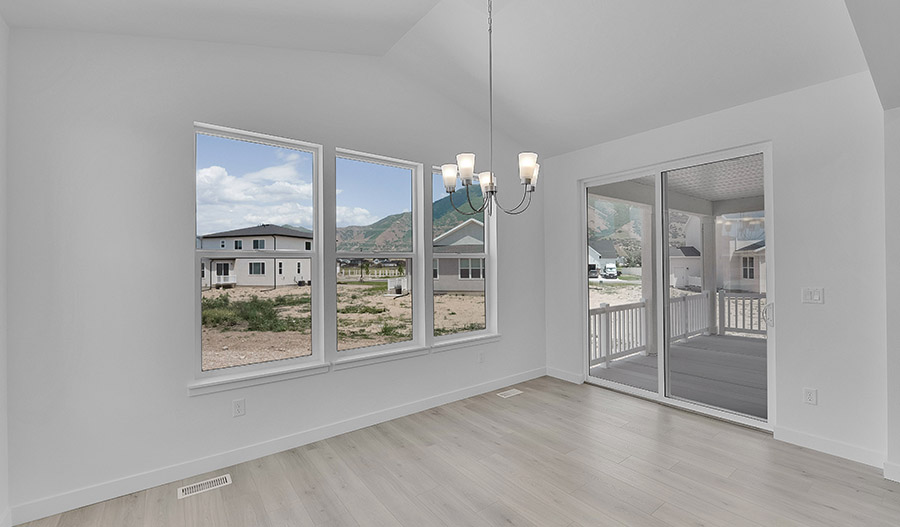 Sunroom of the Hemingway floor plan