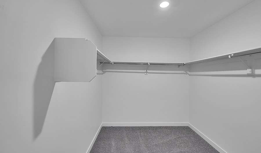 Closet of the Hemingway floor plan