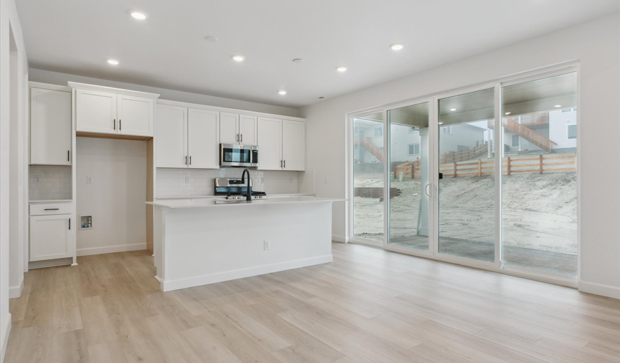 Kitchen of the Lapis floor plan