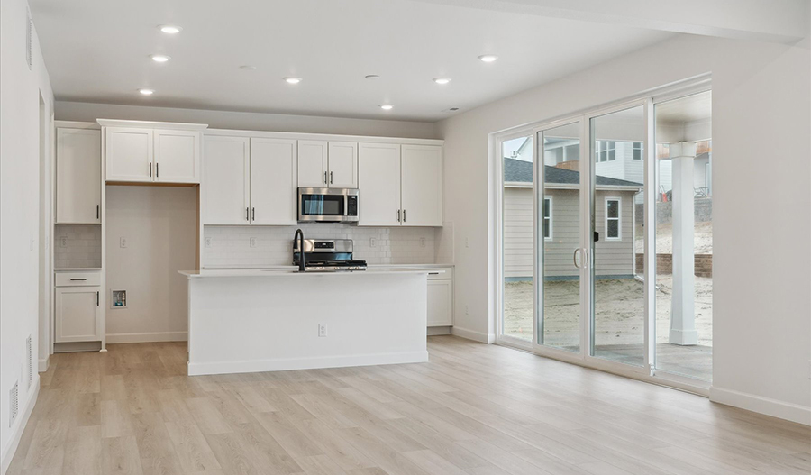 Kitchen of the Lapis floor plan