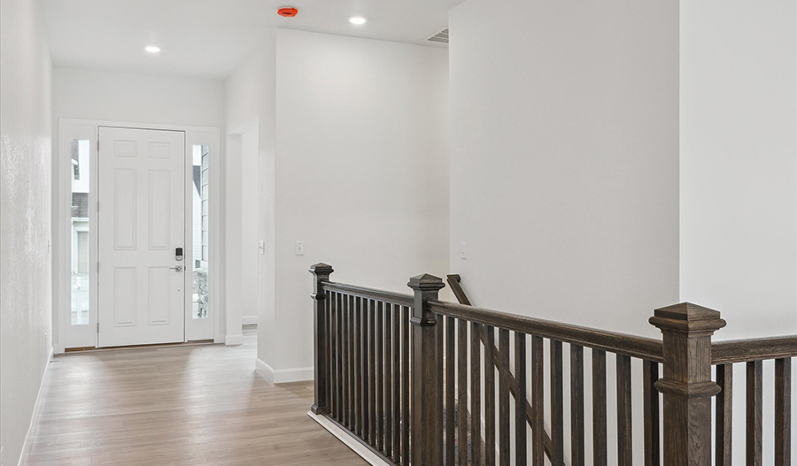 Entry of the Delany floor plan