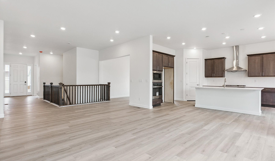Great Room of the Delany floor plan