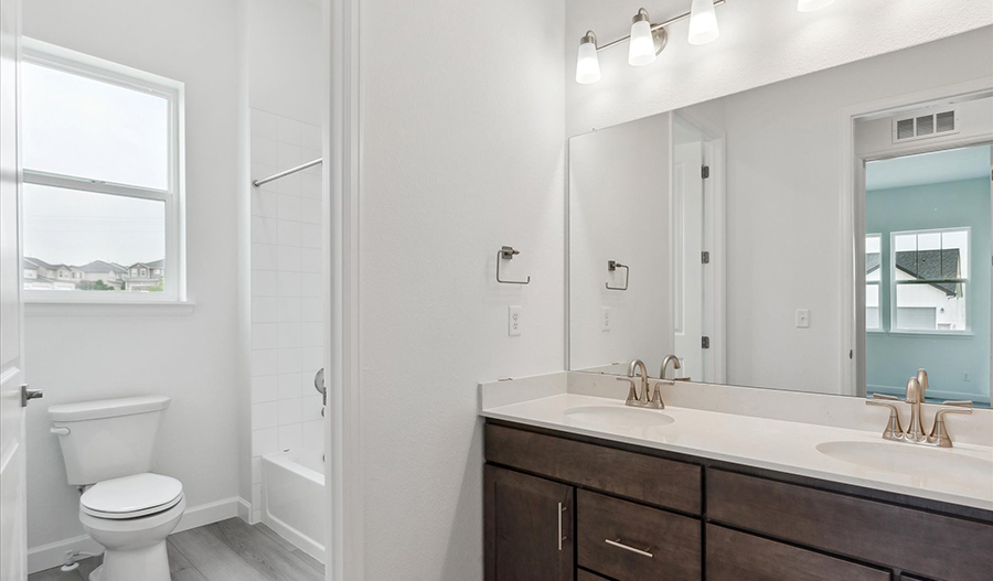 Bathroom of the Delany floor plan