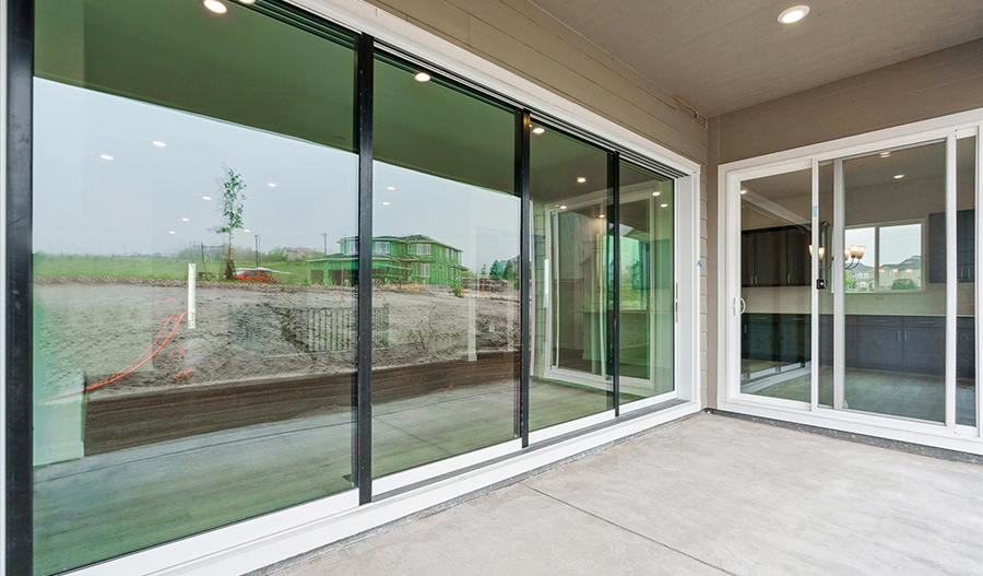 Patio of the Delany floor plan