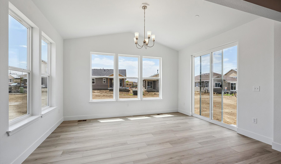 Sunroom of the Hemingway floor plan