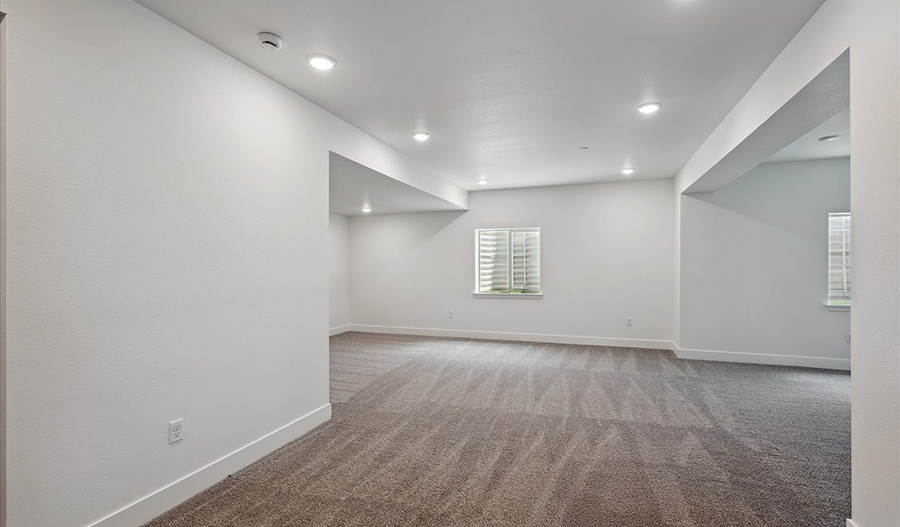 Basement of the Hemingway floor plan