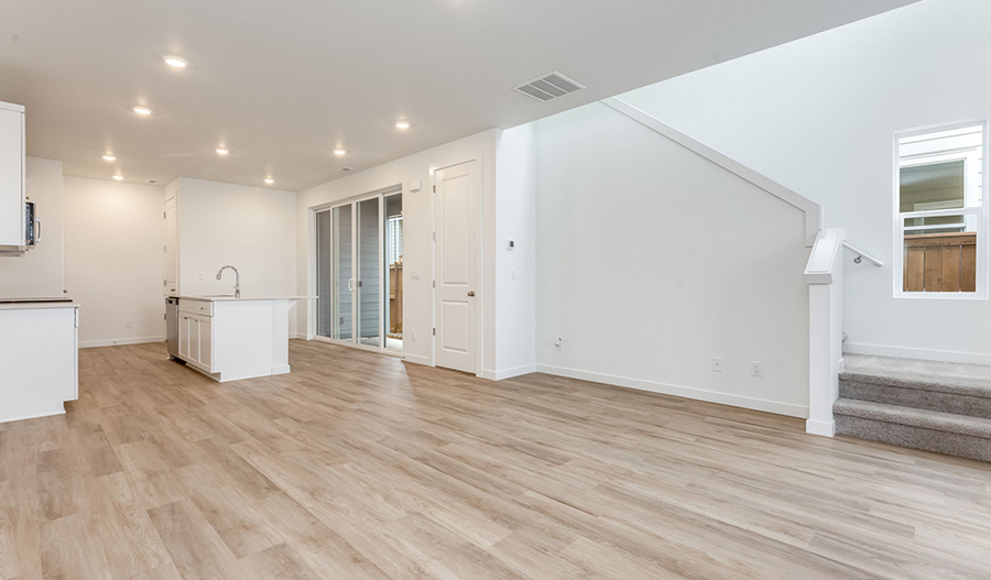Great Room of the Boston floor plan