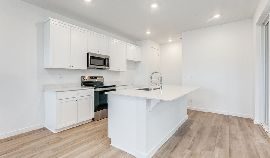 Kitchen of the Boston floor plan