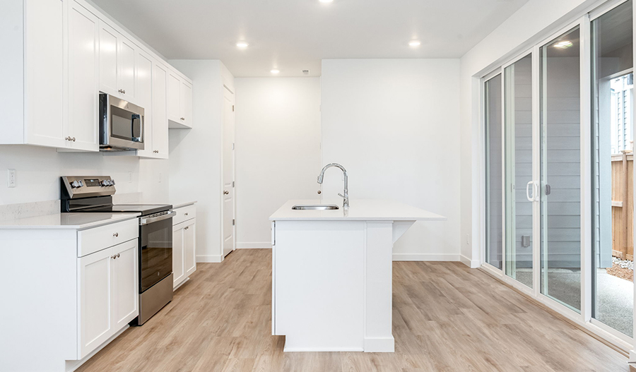 Kitchen of the Boston floor plan