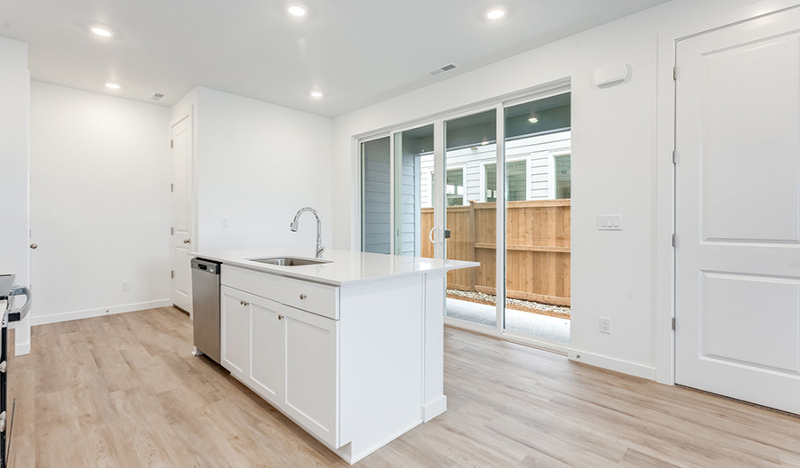Kitchen of the Boston floor plan