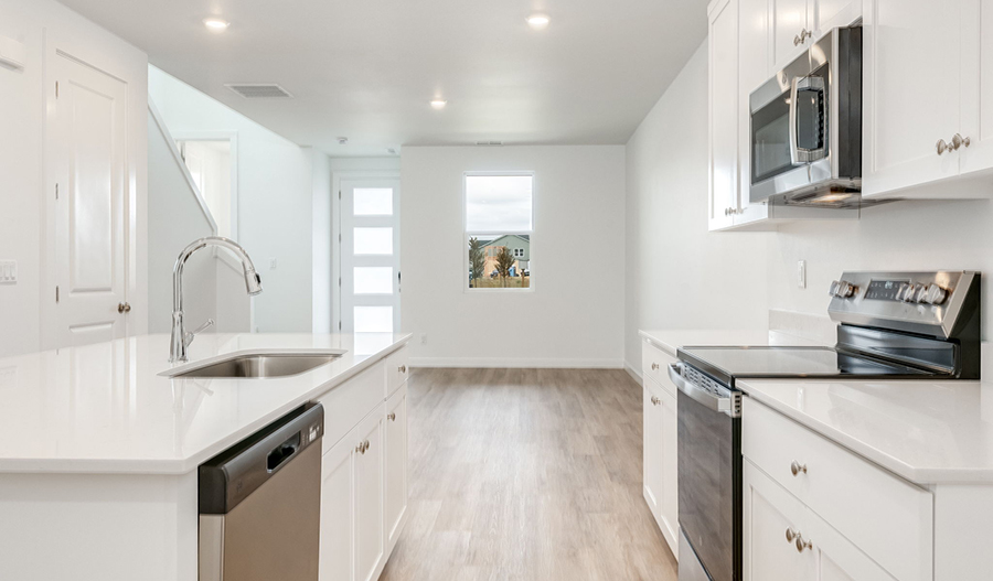 Kitchen of the Boston floor plan