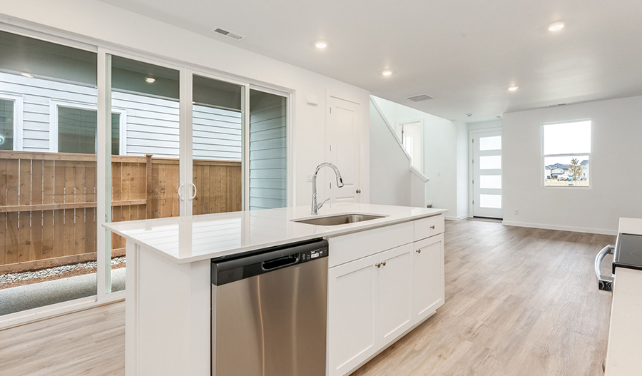 Kitchen of the Boston floor plan