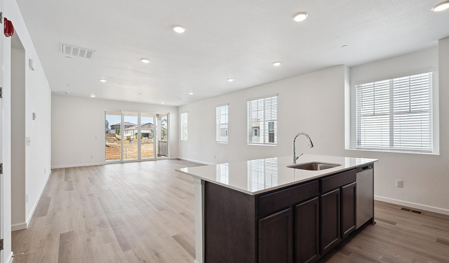 Kitchen of the Alexandrite floor plan