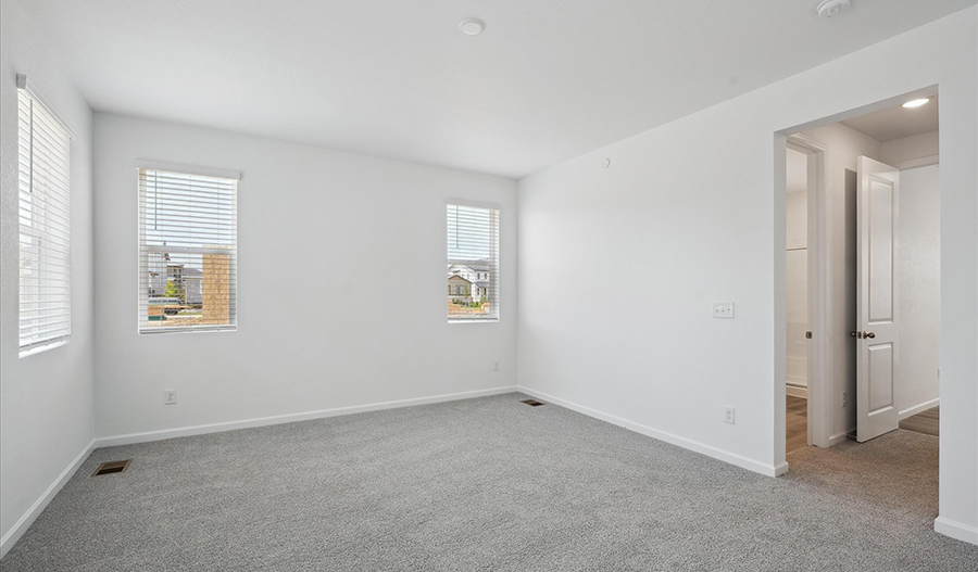 Bedroom of the Alexandrite floor plan