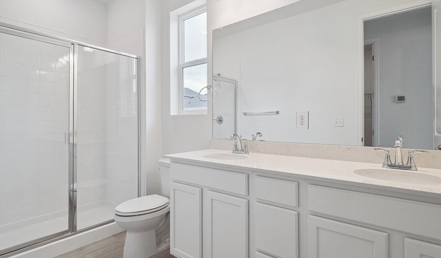 Bathroom of the Alxandrite floor plan