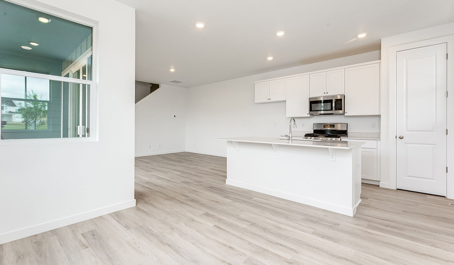 Kitchen of the Chicago floor plan