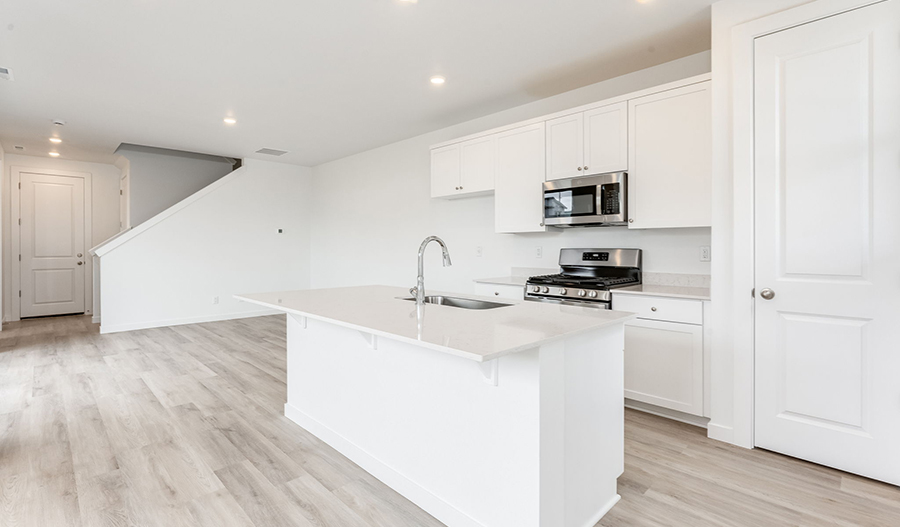 Kitchen of the Chicago floor plan