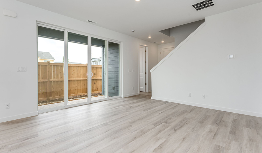 Great Room of the Chicago floor plan
