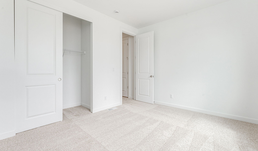 Bedroom of the Chicago floor plan