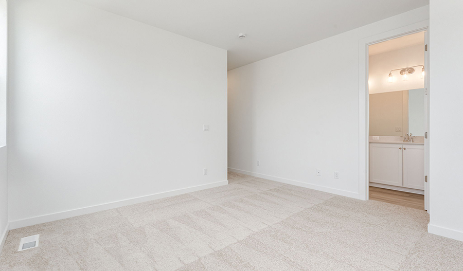 Bedroom of the Chicago floor plan