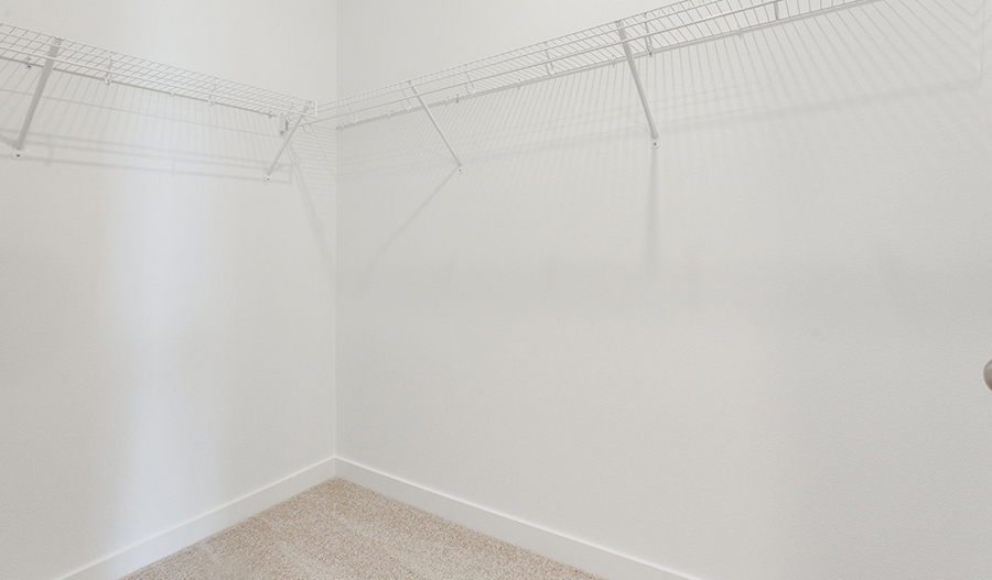 Closet of the Chicago floor plan