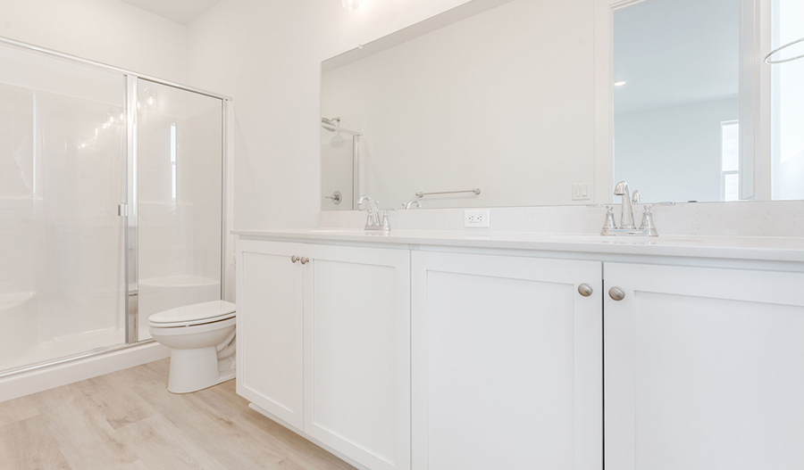 Bathroom of the Chicago floor plan