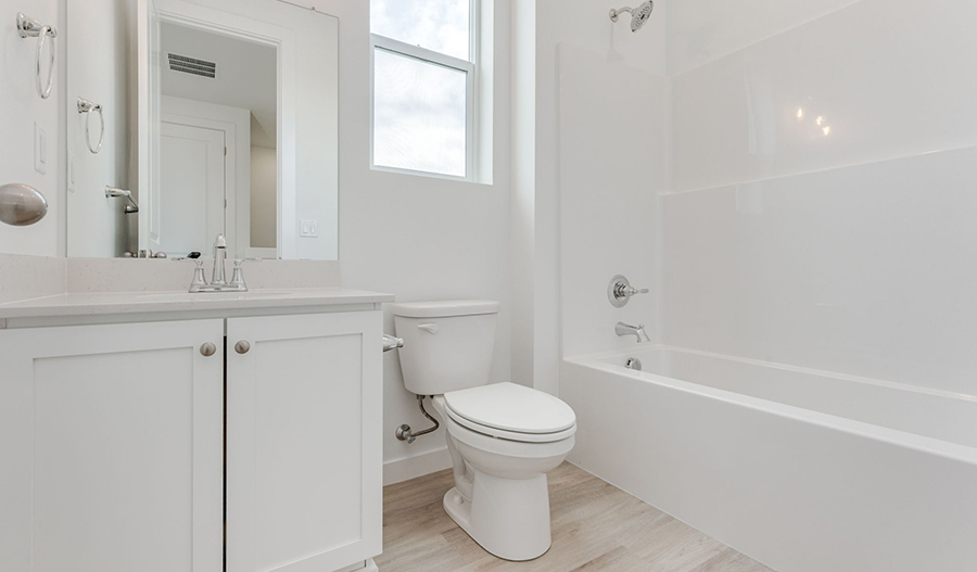 Bathroom of the Chicago floor plan