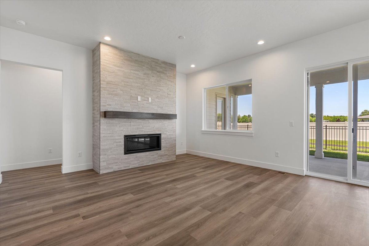 Great Room of the Alden floor plan