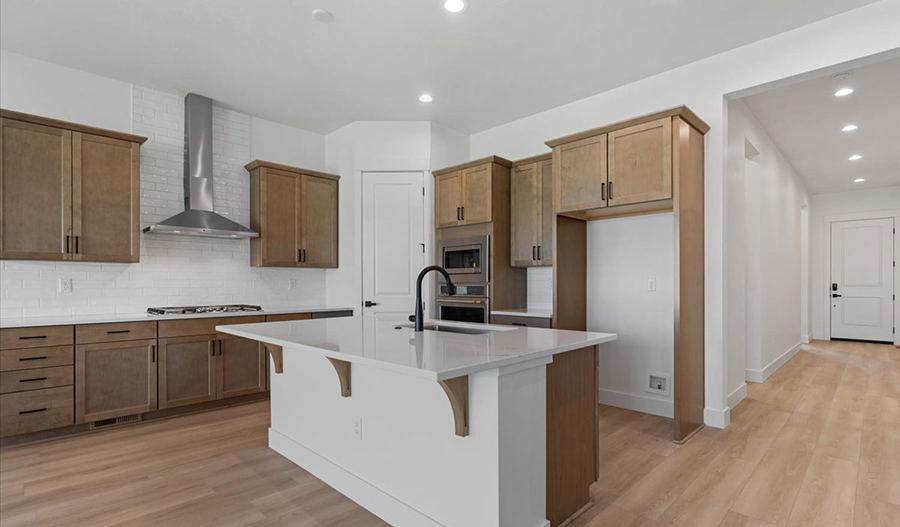 Kitchen of the Arlington floor plan