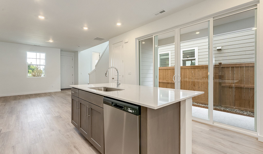 Kitchen of the Boston floor plan