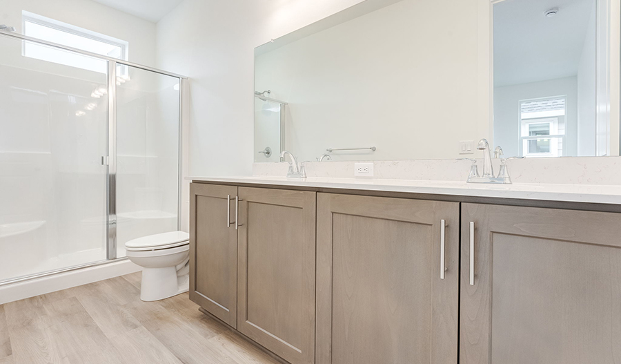 Bathroom of the Boston floor plan