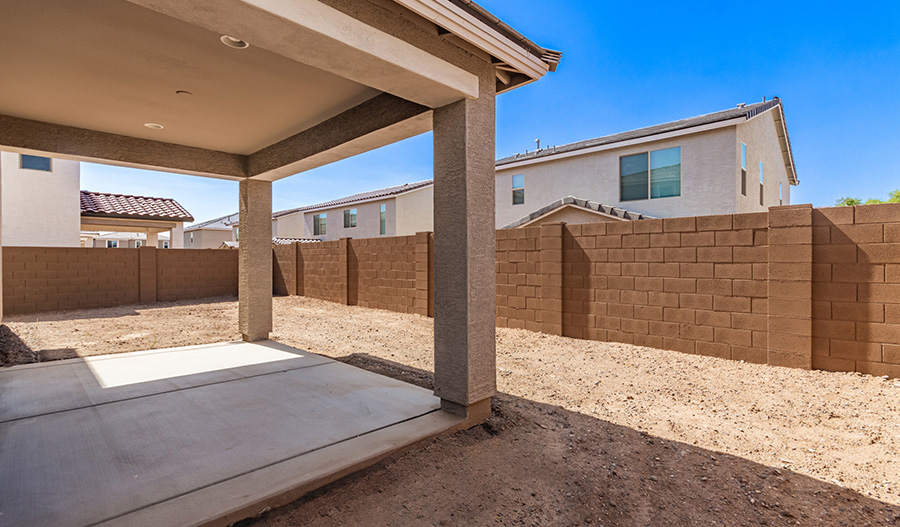 Rear Exterior of the Citrine floor plan