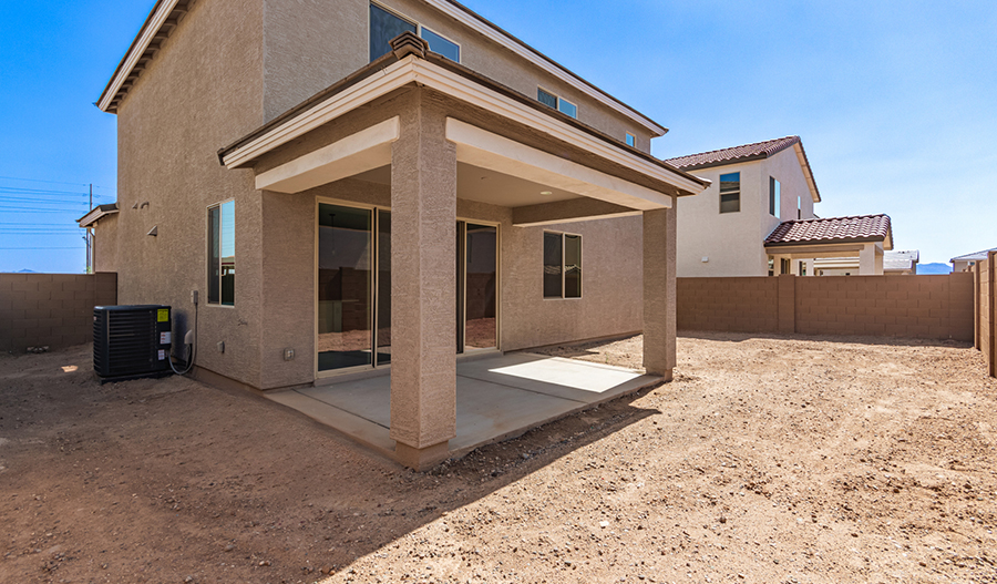 Rear Exterior of the Citrine floor plan