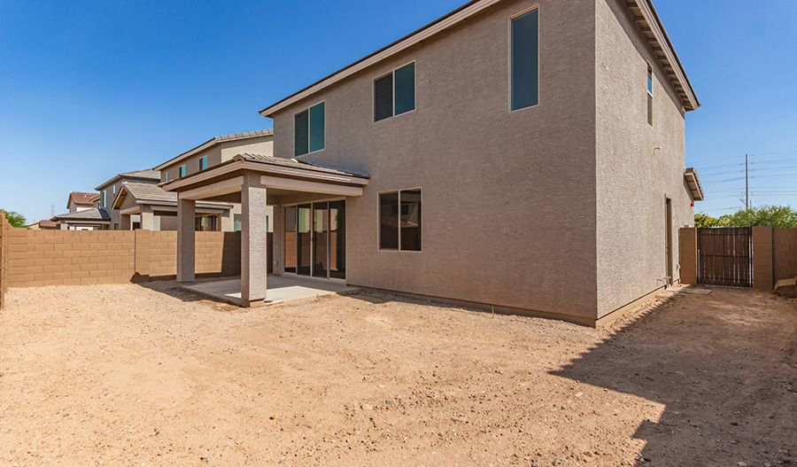 Rear Exterior of the Citrine floor plan