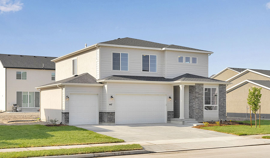 Exterior of the Pearl floor plan