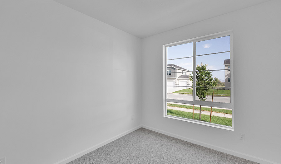 Bedroom of the Pearl floor plan