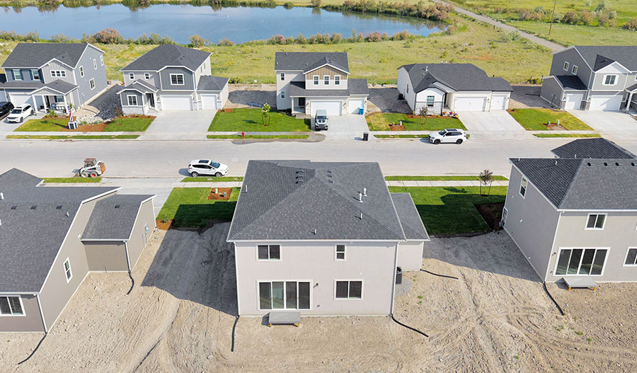 Rear Exterior of the Pearl floor plan