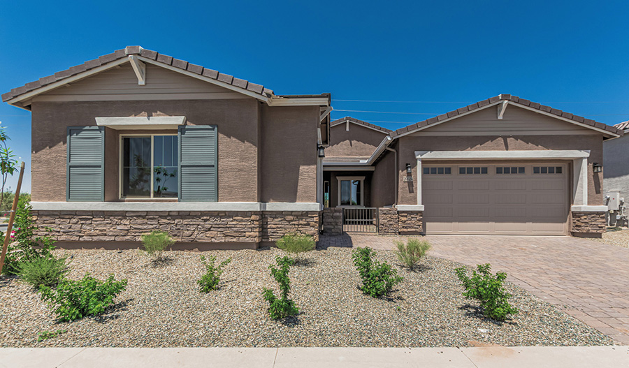 Exterior of the Pomona floor plan