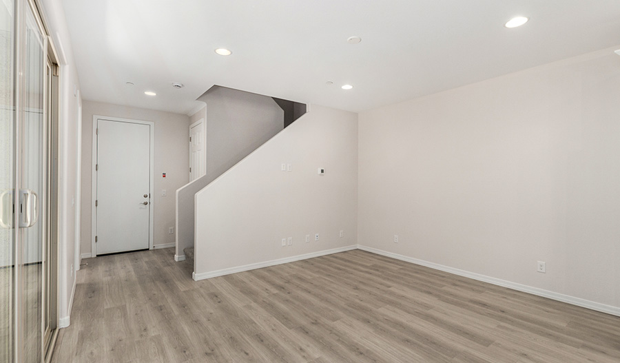 Great Room of the Chicago floor plan