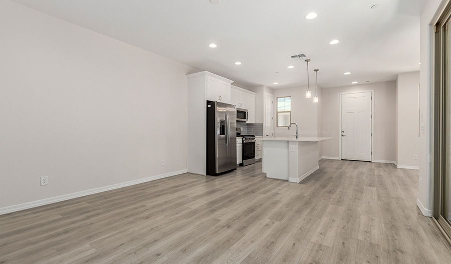 Great Room of the Chicago floor plan