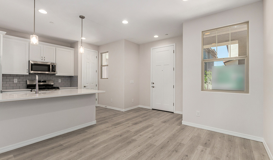Kitchen of the Chicago floor plan