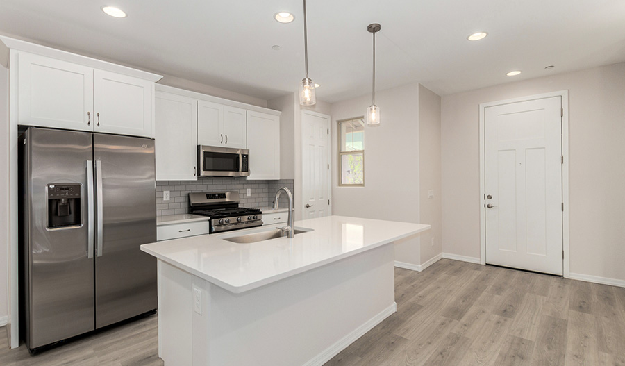 Kitchen of the Chicago floor plan