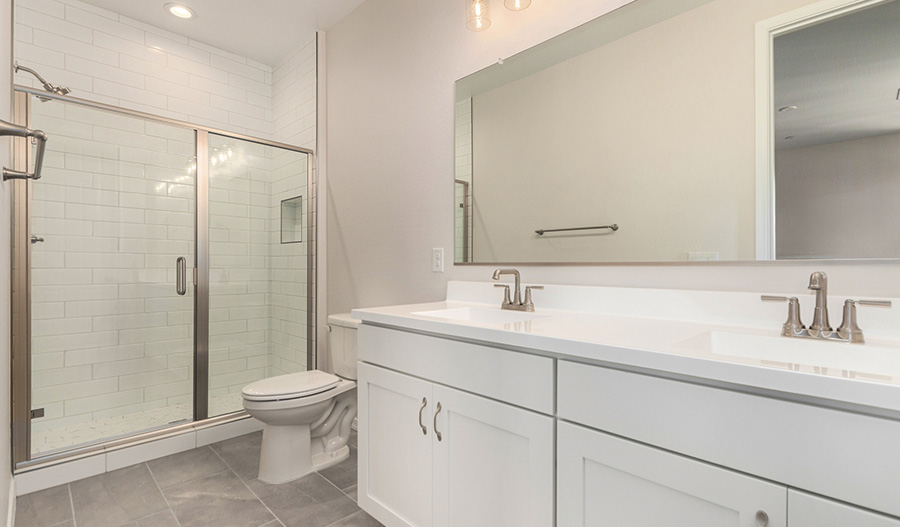 Bathroom of the Chicago floor plan