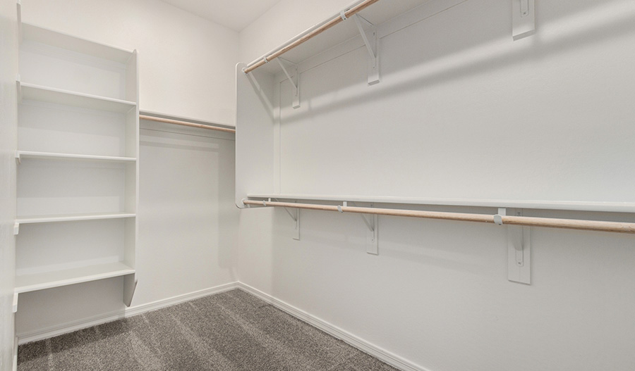 Closet of the Chicago floor plan
